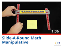 Slide-A-Round Math Manipulative