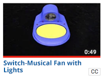 Musical Fan with Lights (switch)